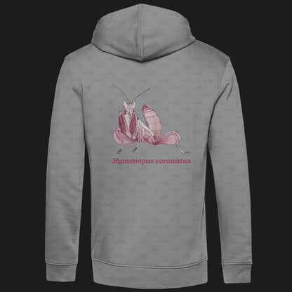 Herren  Bio Hoodie mit Seitentaschen | Orchideenmantis orchid mantis Hymenopus coronatus