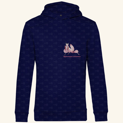 Herren  Bio Hoodie mit Seitentaschen | Orchideenmantis orchid mantis Hymenopus coronatus