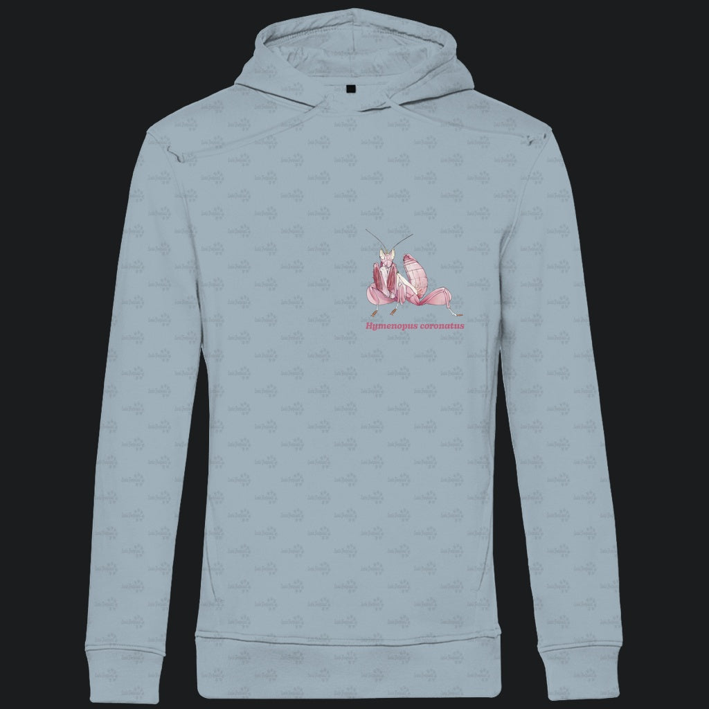 Herren  Bio Hoodie mit Seitentaschen | Orchideenmantis orchid mantis Hymenopus coronatus