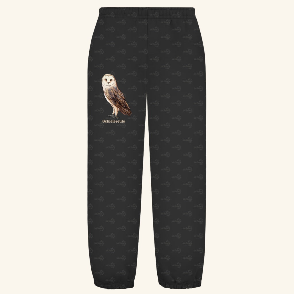 Kuschelige Unisex Sweatpants | Schleiereule Barnowl Tyto alba