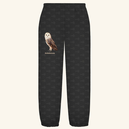 Kuschelige Unisex Sweatpants | Schleiereule Barnowl Tyto alba