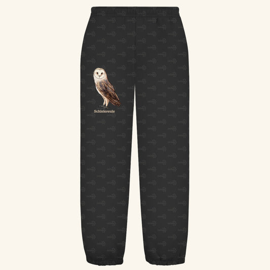 Kuschelige Unisex Sweatpants | Schleiereule Barnowl Tyto alba
