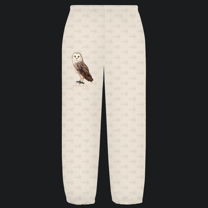 Kuschelige Unisex Sweatpants | Schleiereule Barnowl Tyto alba