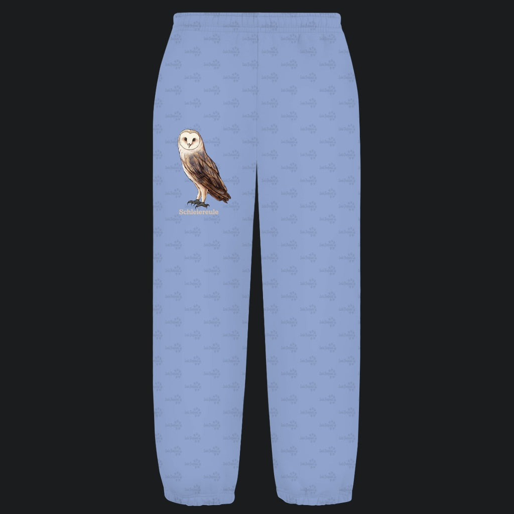 Kuschelige Unisex Sweatpants | Schleiereule Barnowl Tyto alba