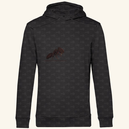Herren Bio Hoodie mit Seitentaschen | Schildkrötenameise Cephalotes varians soldier