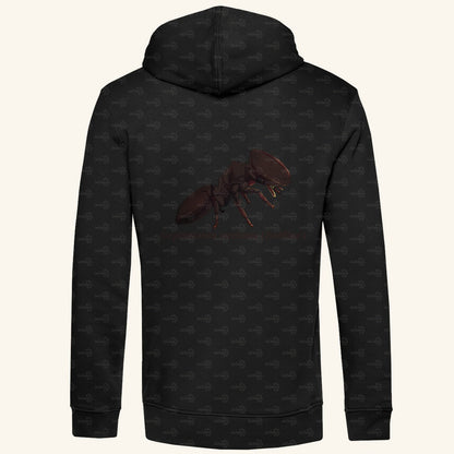 Herren Bio Hoodie mit Seitentaschen | Schildkrötenameise Cephalotes varians soldier