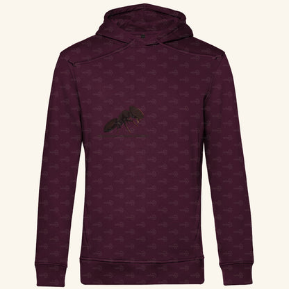 Herren Bio Hoodie mit Seitentaschen | Schildkrötenameise Cephalotes varians soldier