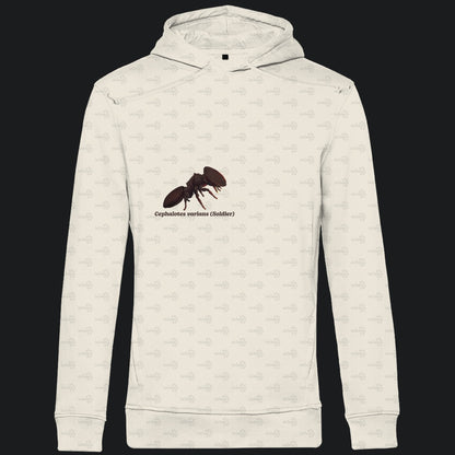 Herren Bio Hoodie mit Seitentaschen | Schildkrötenameise Cephalotes varians soldier
