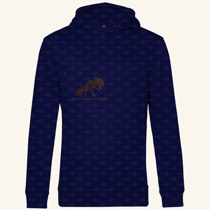 Herren Bio Hoodie mit Seitentaschen | Schildkrötenameise Cephalotes varians soldier