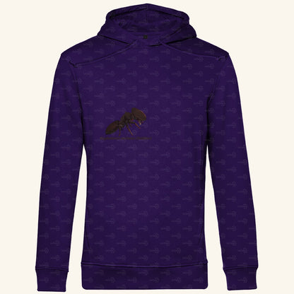 Herren Bio Hoodie mit Seitentaschen | Schildkrötenameise Cephalotes varians soldier