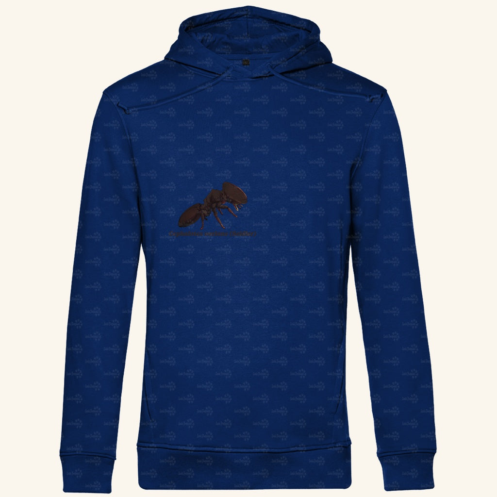 Herren Bio Hoodie mit Seitentaschen | Schildkrötenameise Cephalotes varians soldier