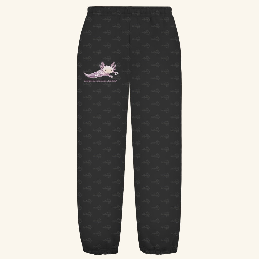 Kuschelige Unisex Sweatpants | Axolotl Ambystoma mexicanum Leucistic