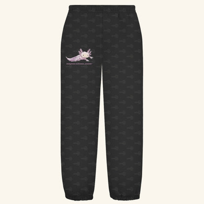 Kuschelige Unisex Sweatpants | Axolotl Ambystoma mexicanum Leucistic