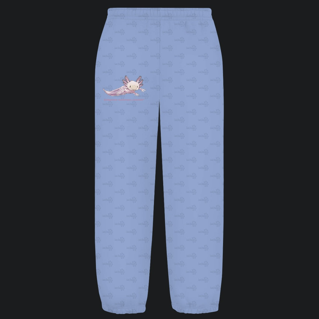 Kuschelige Unisex Sweatpants | Axolotl Ambystoma mexicanum Leucistic