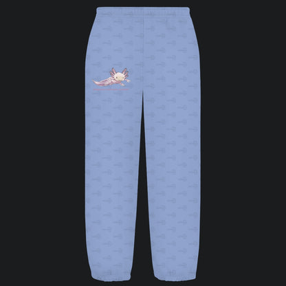 Kuschelige Unisex Sweatpants | Axolotl Ambystoma mexicanum Leucistic