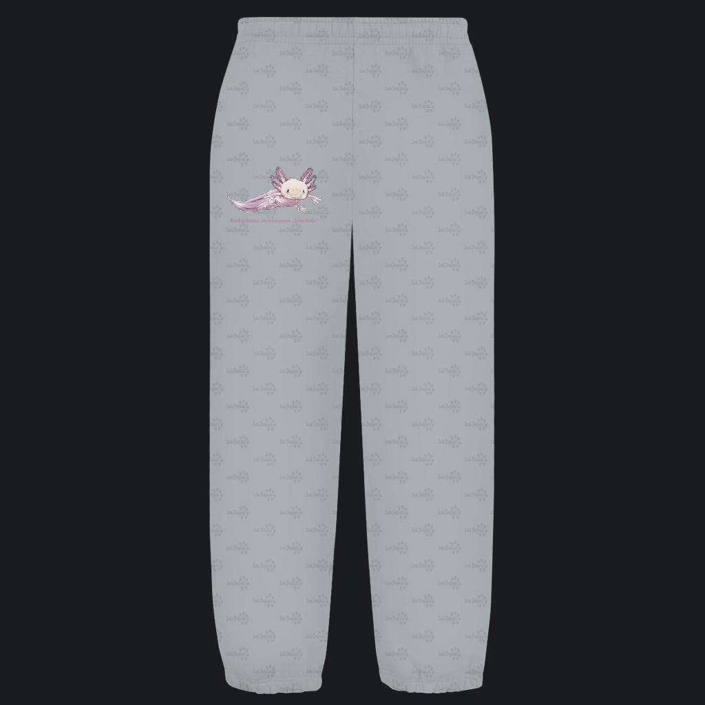 Kuschelige Unisex Sweatpants | Axolotl Ambystoma mexicanum Leucistic