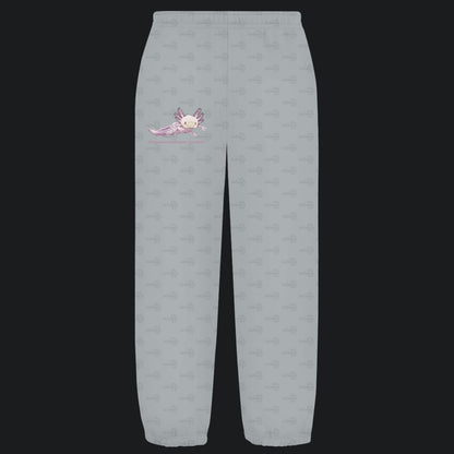 Kuschelige Unisex Sweatpants | Axolotl Ambystoma mexicanum Leucistic