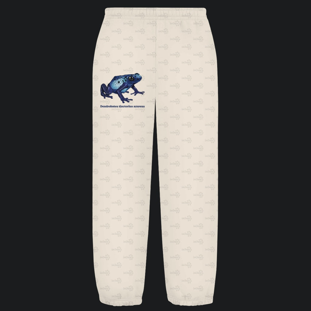 Kuschelige Unisex Sweatpants | Azurblauer Baumsteiger Dendrobates tinctorius azureus