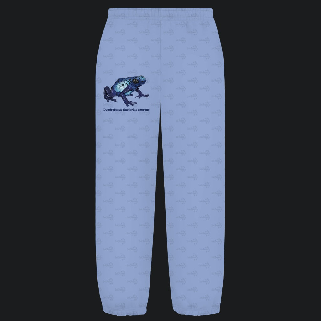 Kuschelige Unisex Sweatpants | Azurblauer Baumsteiger Dendrobates tinctorius azureus