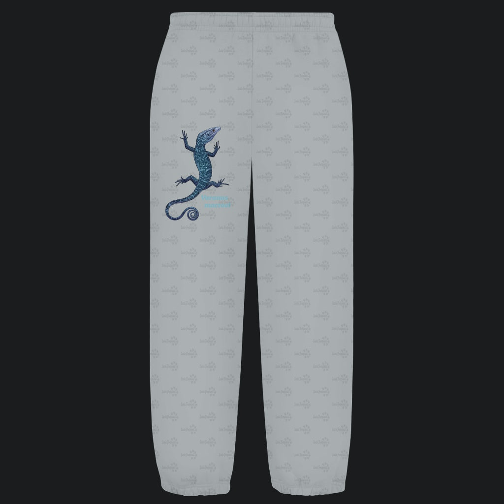 Kuschelige Unisex Sweatpants | blauer Baumwaran Varanus macraei