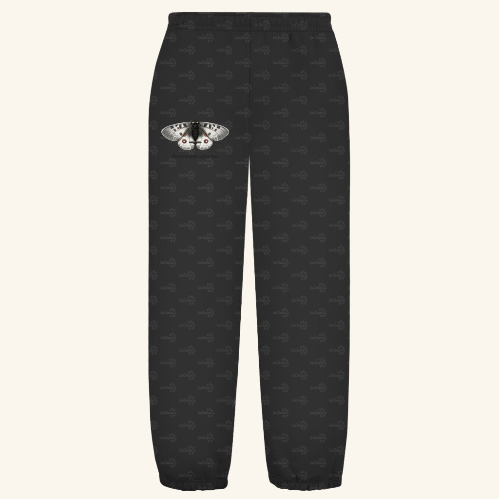 Kuschelige Unisex Sweatpants | Alpenapollo Parnassius phoebus