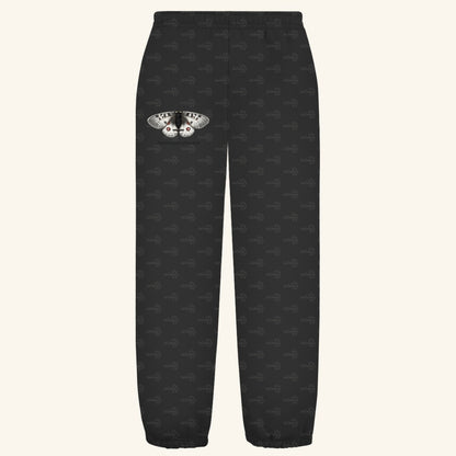 Kuschelige Unisex Sweatpants | Alpenapollo Parnassius phoebus