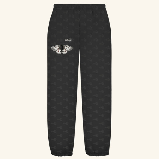 Kuschelige Unisex Sweatpants | Alpenapollo Parnassius phoebus