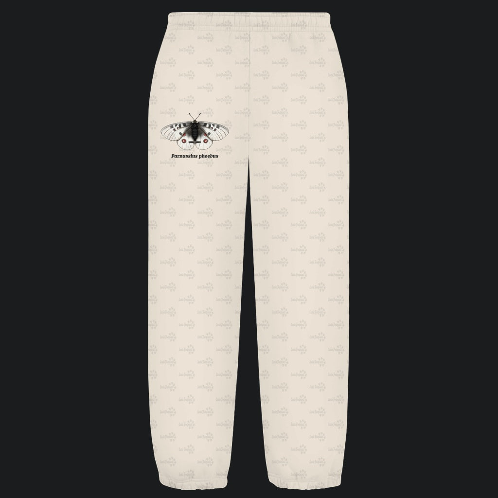 Kuschelige Unisex Sweatpants | Alpenapollo Parnassius phoebus