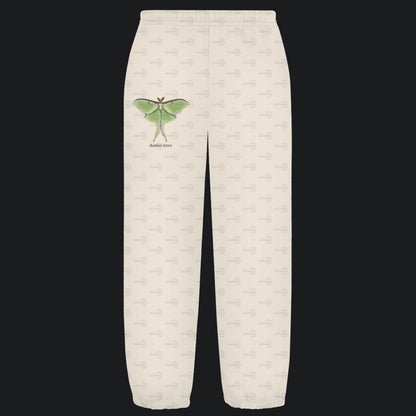 Kuschelige Unisex Sweatpants | Mondmotte Luna Moth Actias luna