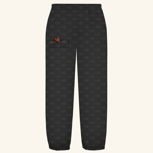 Kuschelige Unisex Sweatpants | Rotbäuchige Schwarzotter  Pseudechis porphyriacus