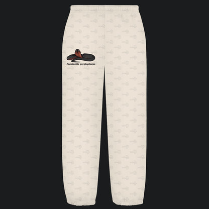 Kuschelige Unisex Sweatpants | Rotbäuchige Schwarzotter  Pseudechis porphyriacus