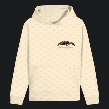 Unisex Bio Hoodie mit Bauchtasche | Krustenechse Heloderma suspectum