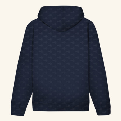 Unisex Bio Hoodie mit Bauchtasche | Wüstenfuchs Fennek Vulpes zerda