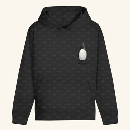 Unisex Bio Hoodie mit Bauchtasche | Tordalk Razorbill Alca torda