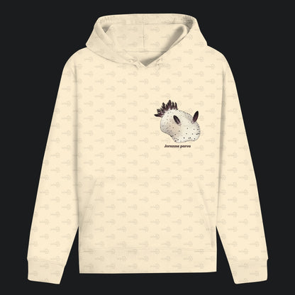Unisex Bio Hoodie mit Bauchtasche | Häschen der Meere Seabunny Jorunna parva