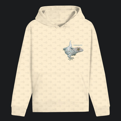 Unisex Bio Hoodie mit Bauchtasche | Tokeh Gecko Gekko gecko