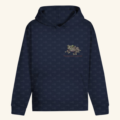 Unisex Bio Hoodie mit Bauchtasche | Vietnamesische Moosfrosch  Moosy Frog Theloderma corticale