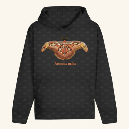 Unisex Bio Hoodie mit Bauchtasche | Atlas spinner Atlas moth attacus atlas