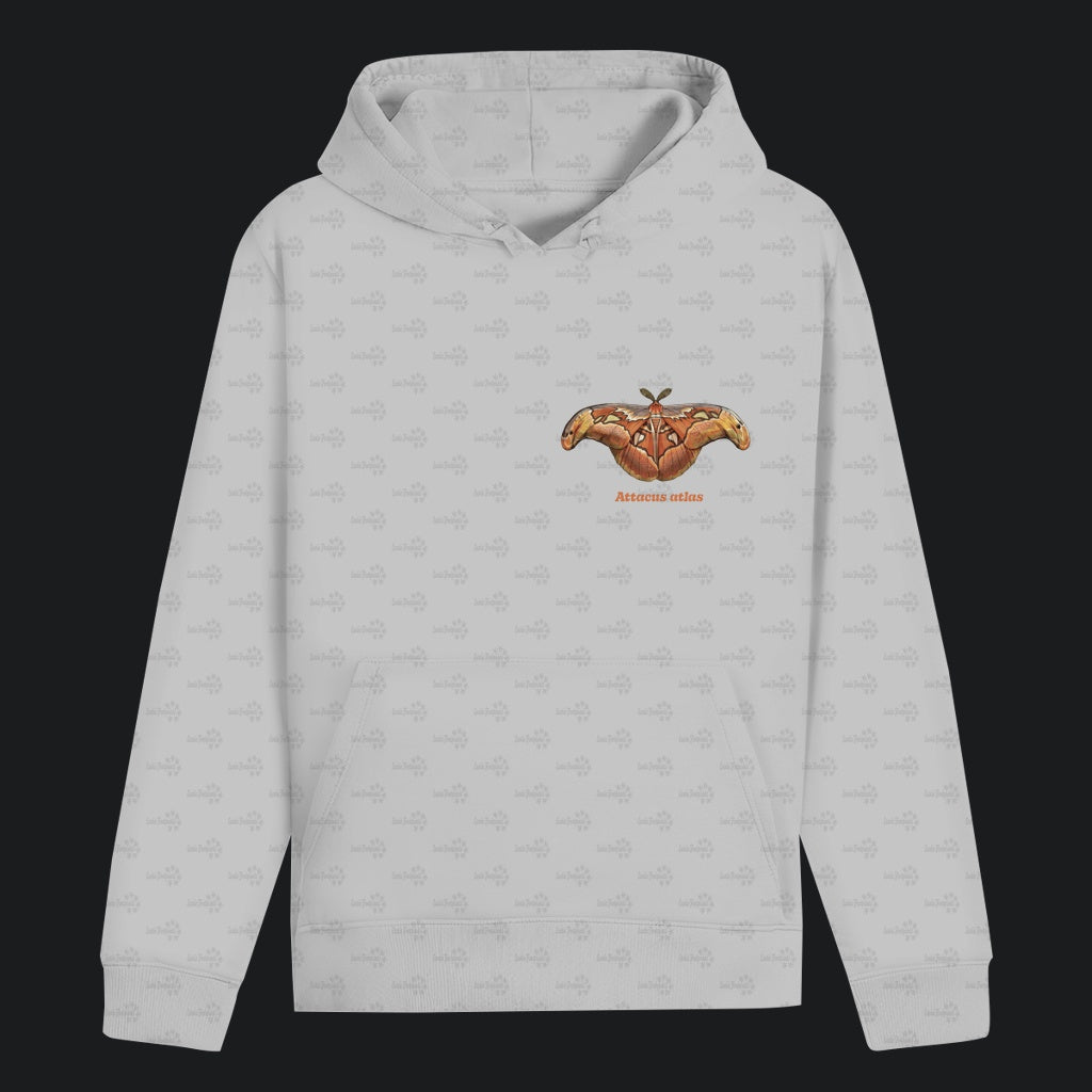 Unisex Bio Hoodie mit Bauchtasche | Atlas spinner Atlas moth attacus atlas