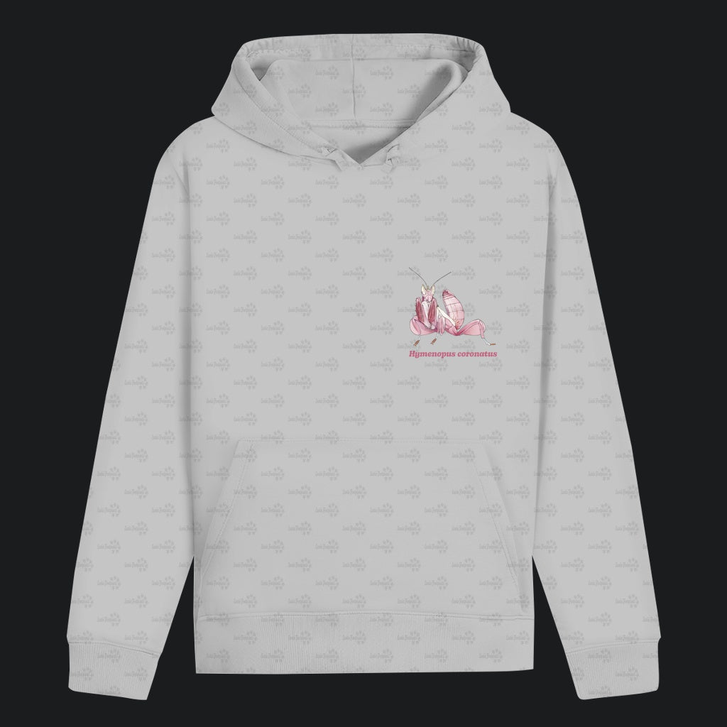 Unisex Bio Hoodie mit Bauchtasche | Orchideenmantis orchid mantis Hymenopus coronatus