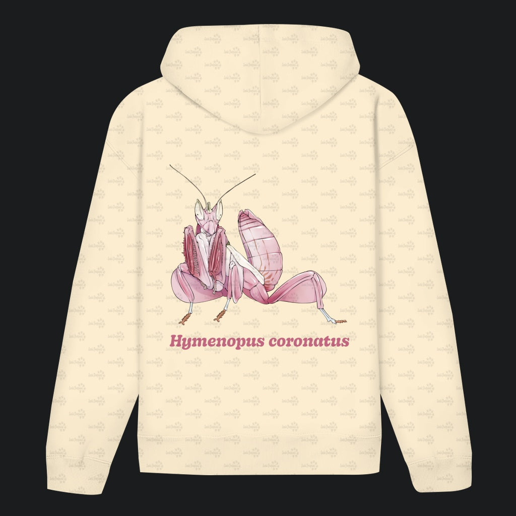 Unisex Bio Hoodie mit Bauchtasche | Orchideenmantis orchid mantis Hymenopus coronatus