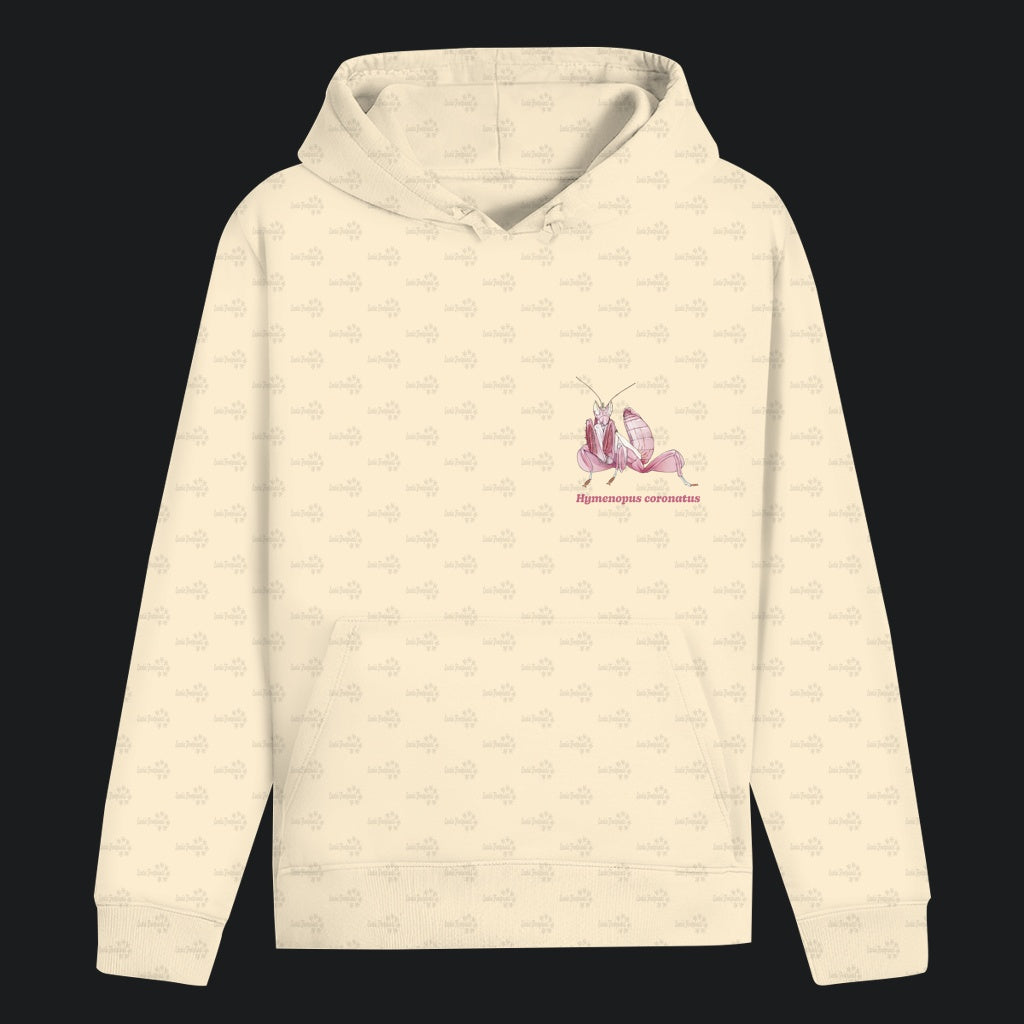 Unisex Bio Hoodie mit Bauchtasche | Orchideenmantis orchid mantis Hymenopus coronatus