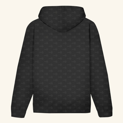 Unisex Bio Hoodie mit Bauchtasche | Schildkrötenameise Cephalotes varians soldier