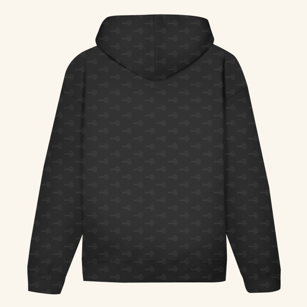 Unisex Bio Hoodie mit Bauchtasche | Blau schillernde Schuppenameise Polyrhachis cyaniventris