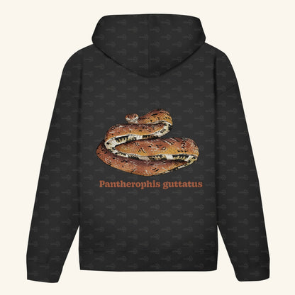 Unisex Bio Hoodie mit Bauchtasche | Kornnatter Cornsnake Pantherophis guttatus