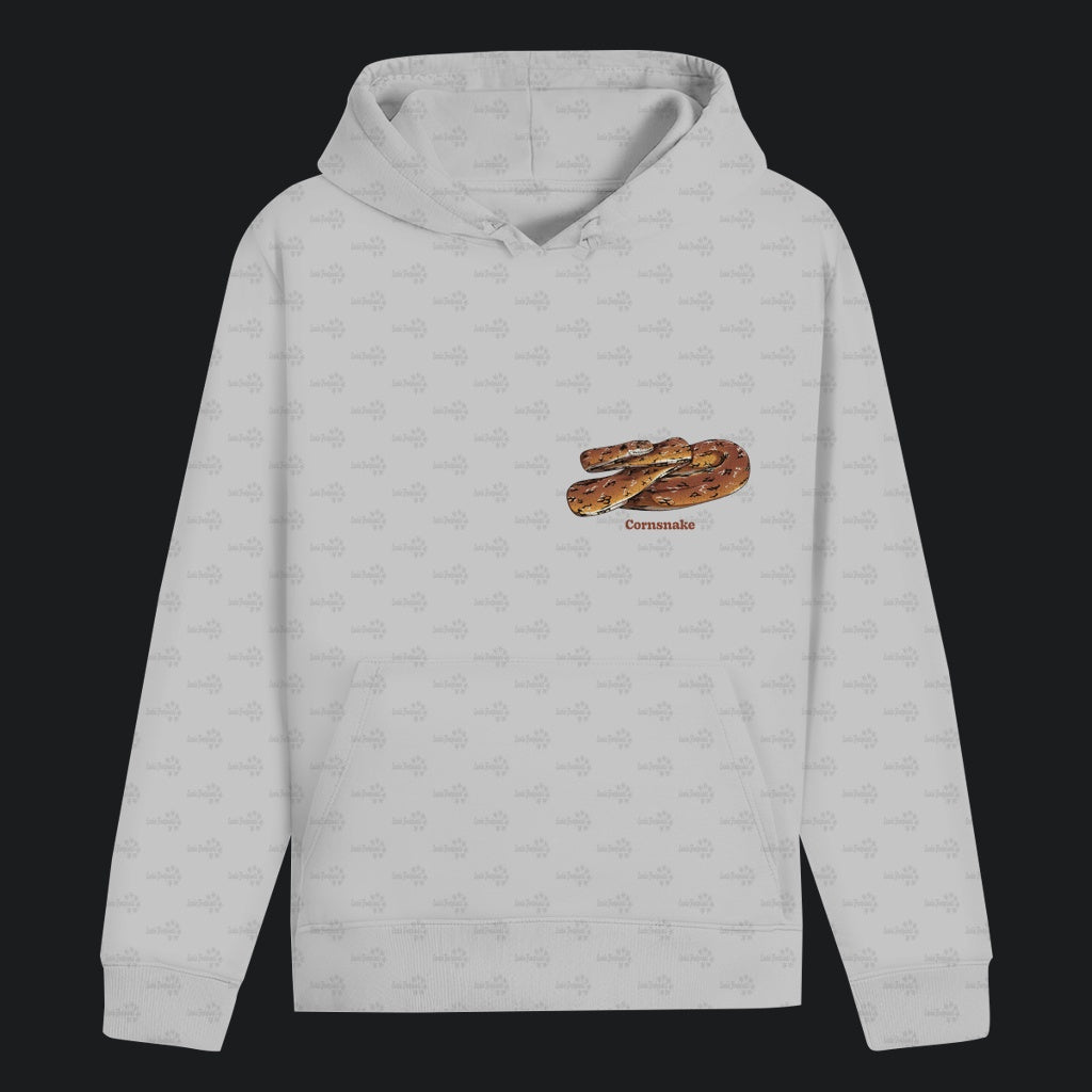 Unisex Bio Hoodie mit Bauchtasche | Kornnatter Cornsnake Pantherophis guttatus