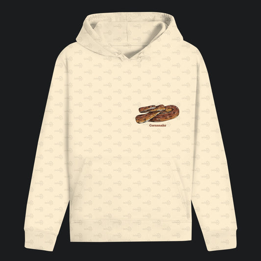 Unisex Bio Hoodie mit Bauchtasche | Kornnatter Cornsnake Pantherophis guttatus