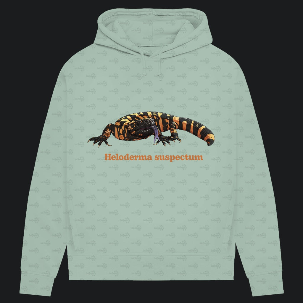 Damen Bio Hoodie mit Seitentaschen | Krustenechse Heloderma suspectum