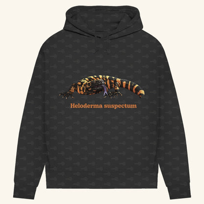 Damen Bio Hoodie mit Seitentaschen | Krustenechse Heloderma suspectum