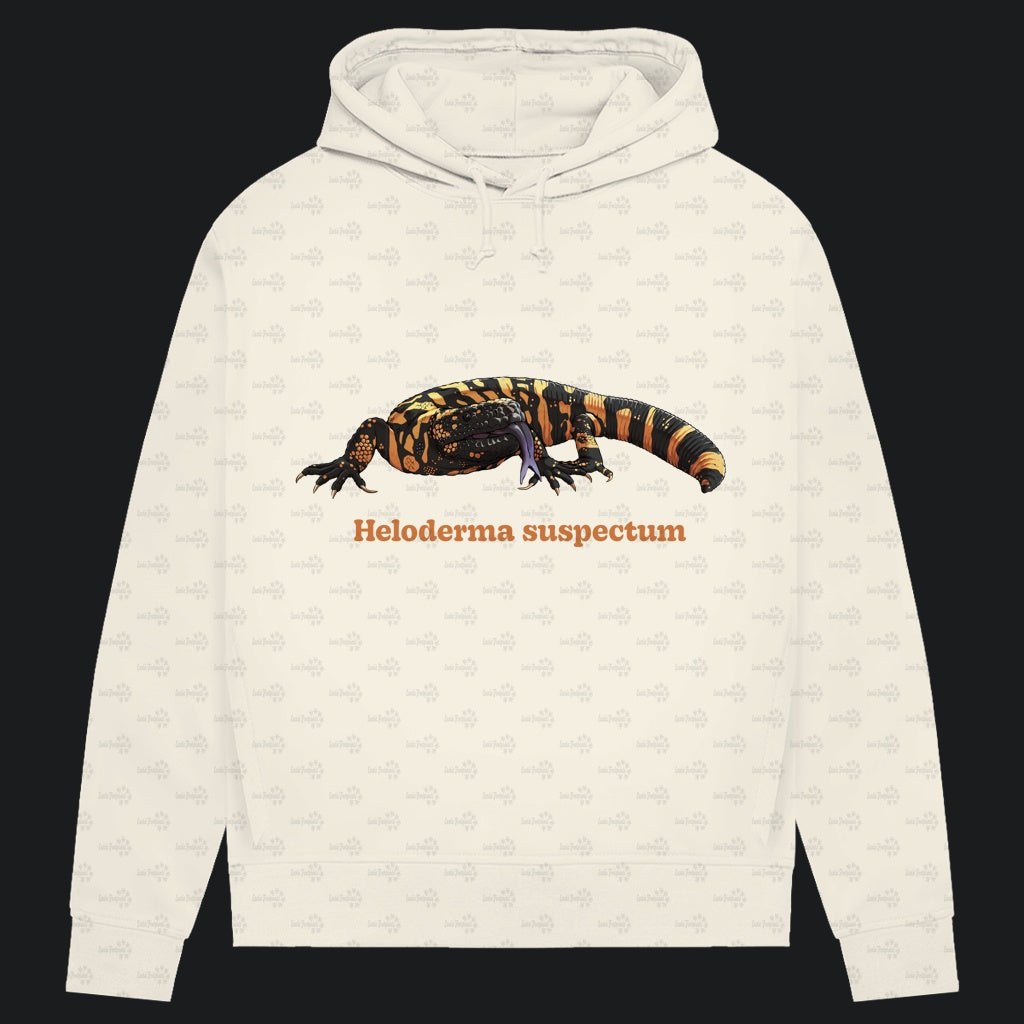 Damen Bio Hoodie mit Seitentaschen | Krustenechse Heloderma suspectum